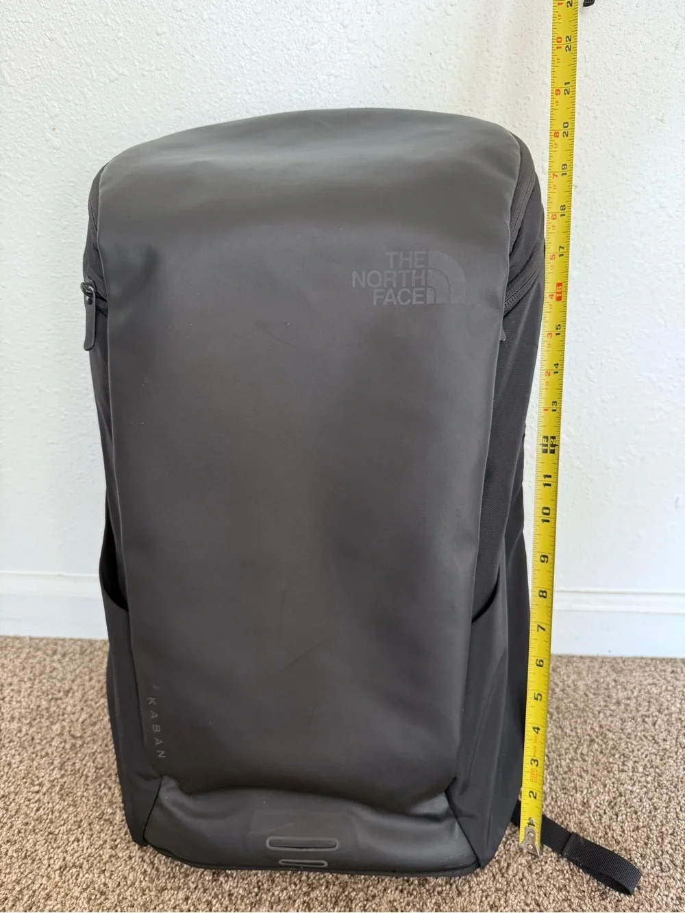The North Face KABAN  2.0 Backpack 38L Black Travel Laptop Backpack Carry-On Bag